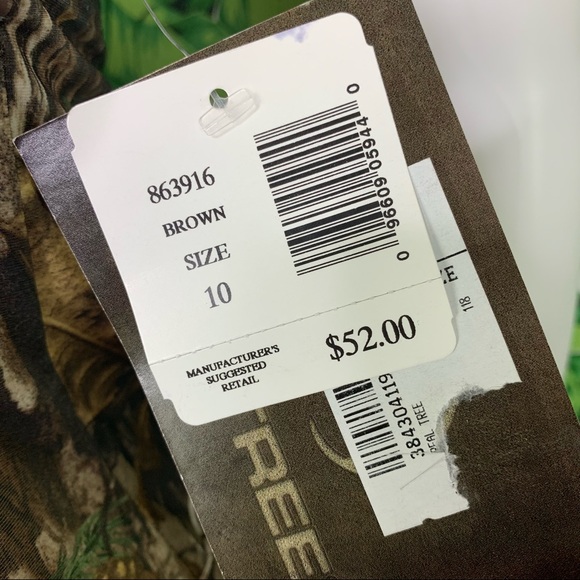 NWT! Realtree Tankini Swim Top Women's Size 10 Camouflage Camo Halter Tie Neck - Picture 8 of 8